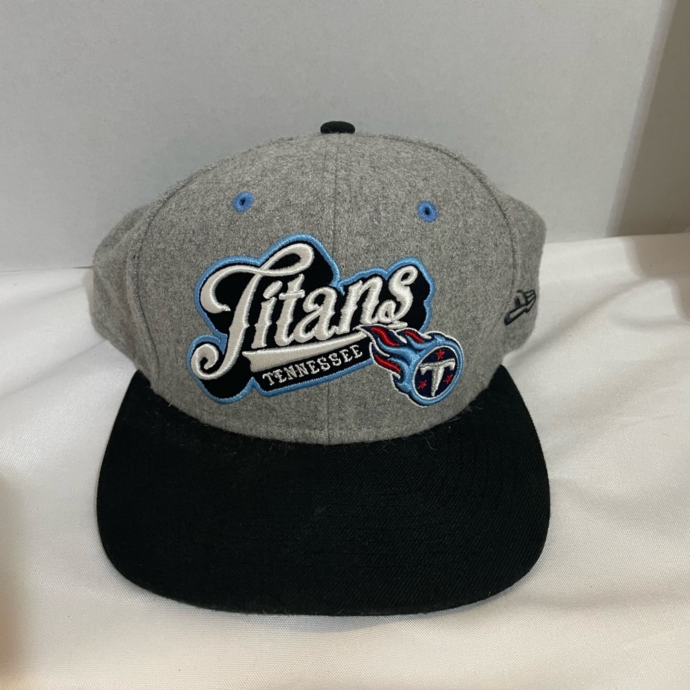 Tennessee Titans Cap NFL baseball‎ cap 9fifty New Era Grey/Blue adjustable back